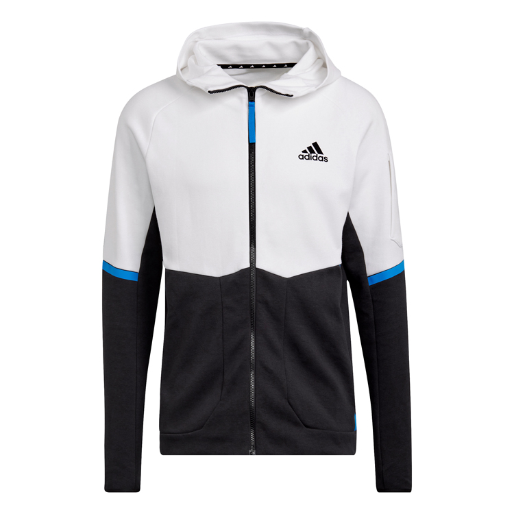 Hanorac pt bărbați Adidas M D4GMDY FZHD 2XL Alb photo 1