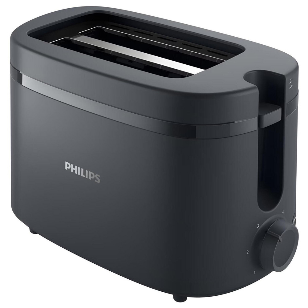 Тостер Philips HD2510/90, 2 тоста, 650 Вт, Серый photo 1