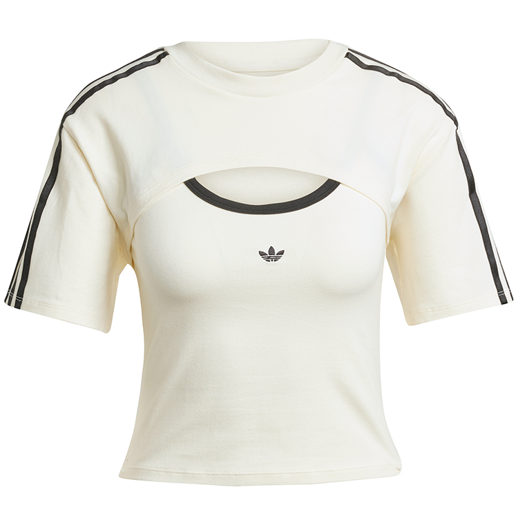 Футболка Adidas CUT-OUT TEE XXS Бежевый Женский photo 1 Футболка Adidas CUT-OUT TEE XXS Бежевый Женский photo 1