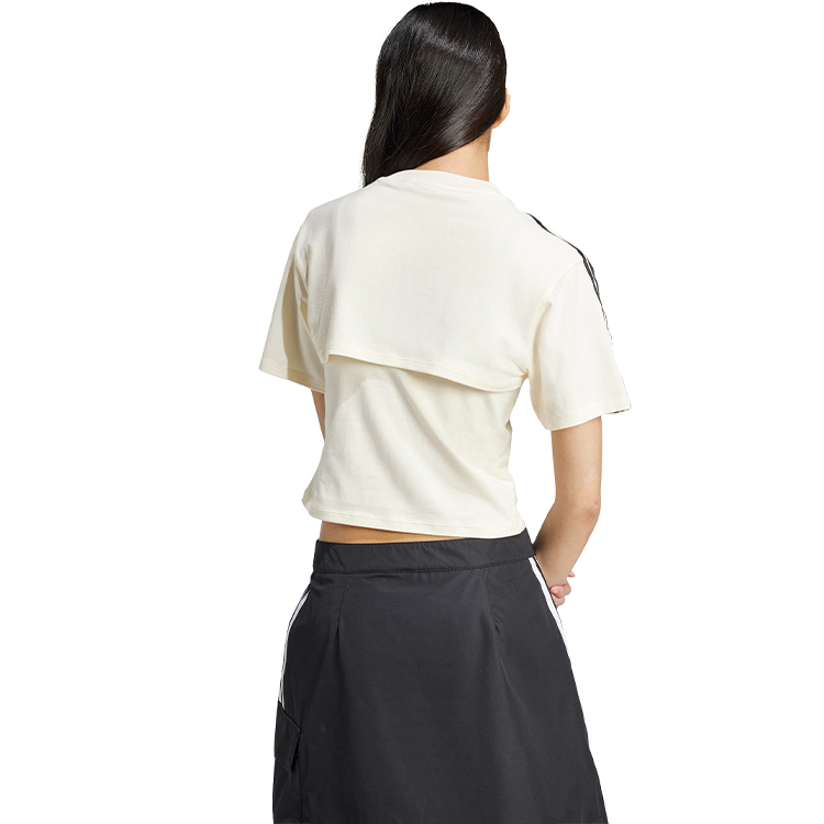 Футболка Adidas CUT-OUT TEE XXS Бежевый Женский photo 3