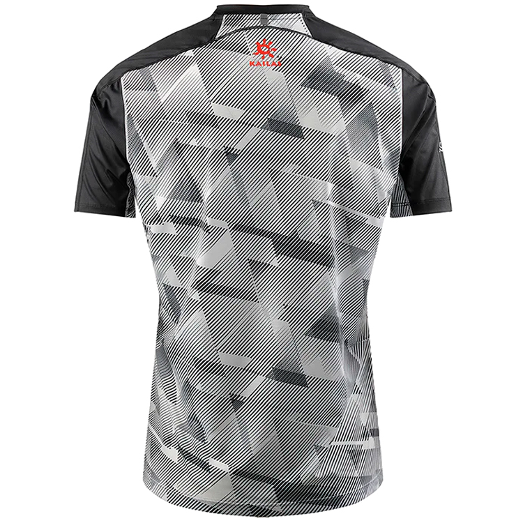Tricou bărbătesc Kailas Windbreak Trail Running Functional T-shirt XXL Negru-alb photo 3