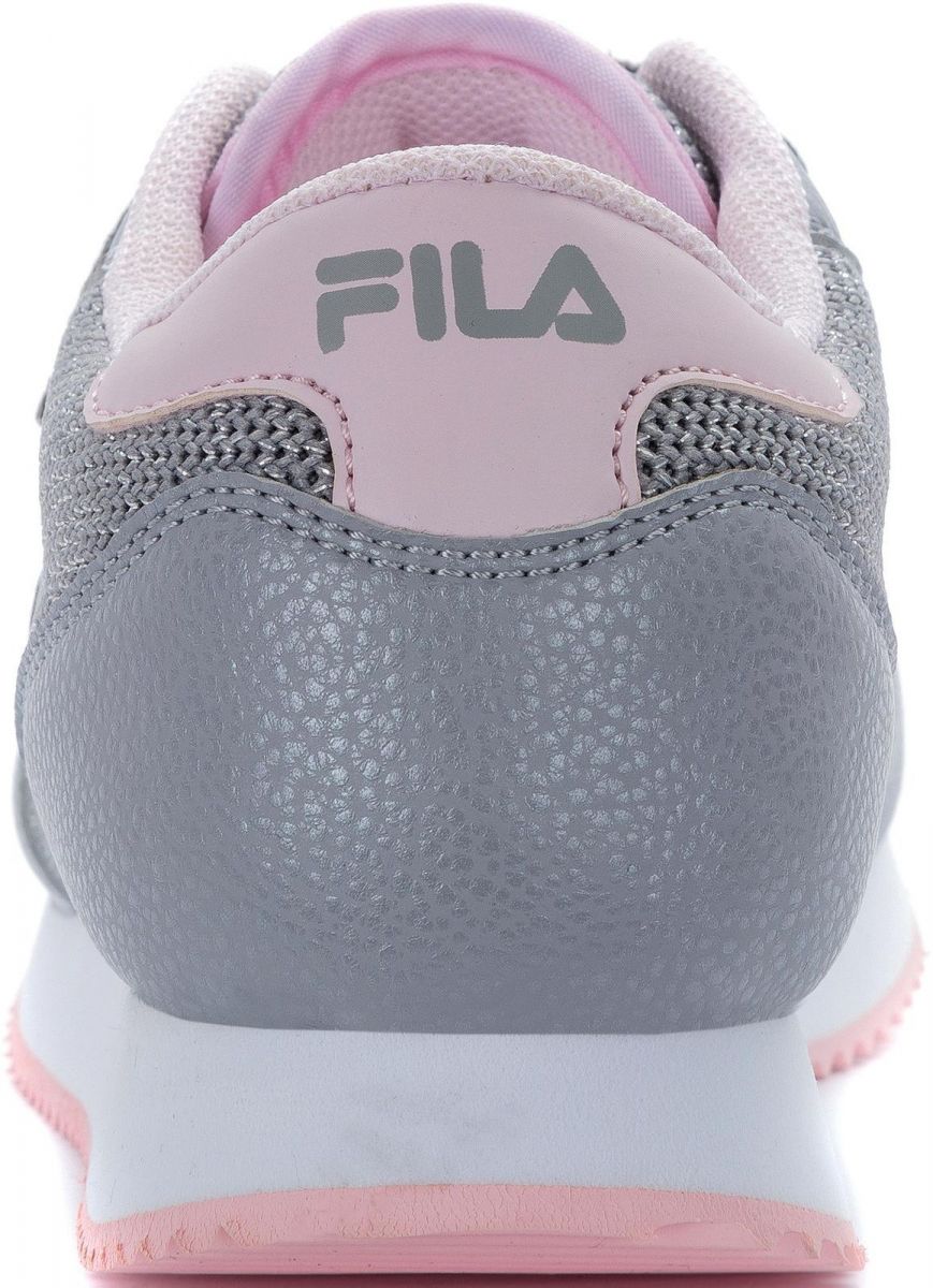 Кроссовки Fila RETRO V / 33 см / Серый/Розовый photo 4