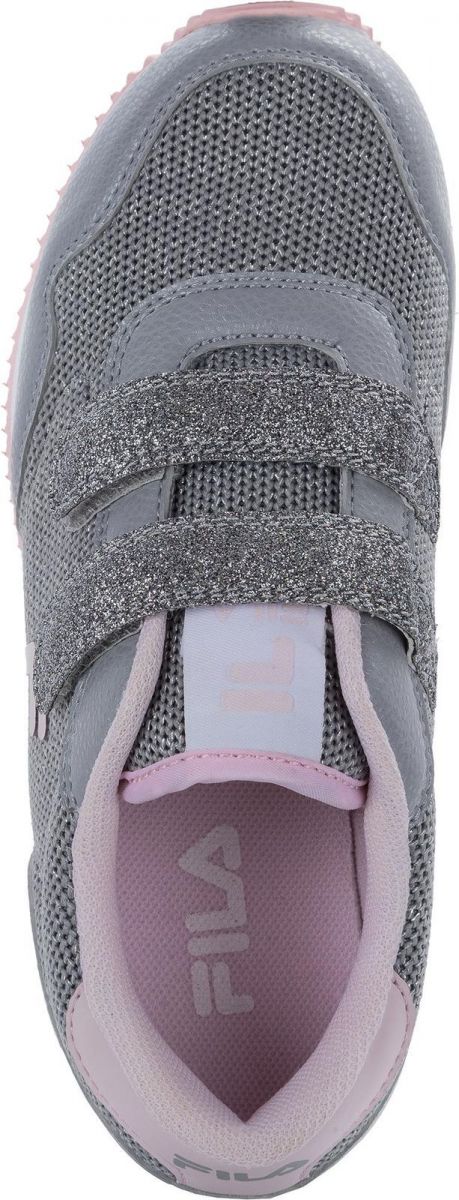 Кроссовки Fila RETRO V / 33 см / Серый/Розовый photo 5