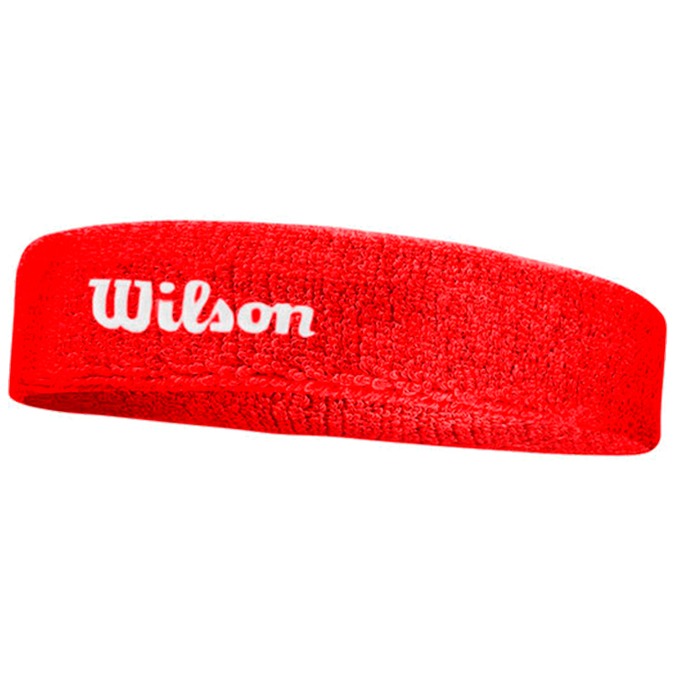 Banderolele Wilson HEADBAND RD  OS Rosu photo 1