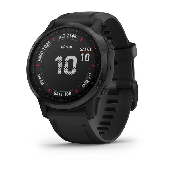 Garmin fenix 6S Pro, Black with Black Band photo 1