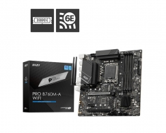 Материнская плата MSI PRO B760M-A WIFI / 1700 / B760 / DDR5 / mATX thumbnav 1