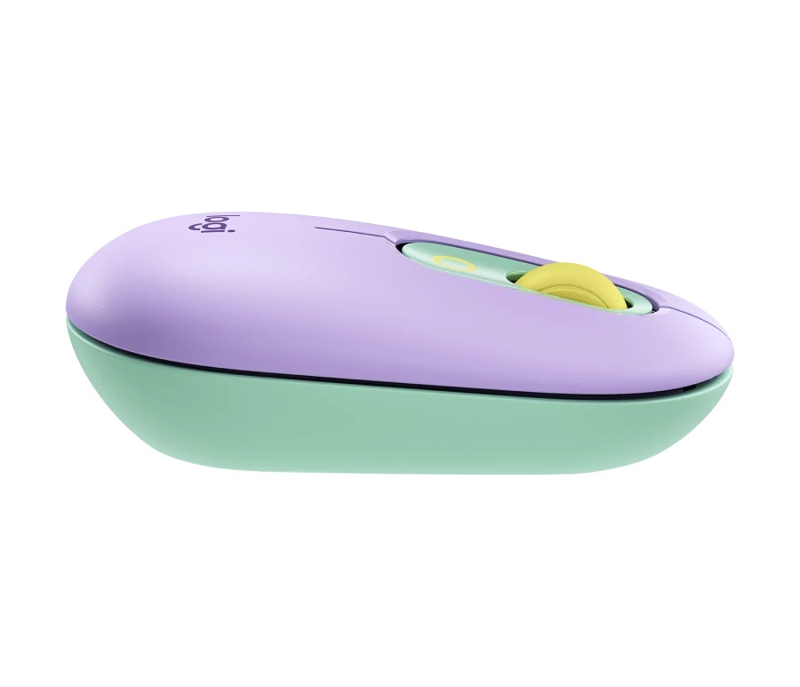 Logitech POP Mouse Wireless Mouse with Customizable Emoji, Multi-device, SilentTouch, SmartWheel, 2 Programmable buttons, Daydream/Mint photo 4