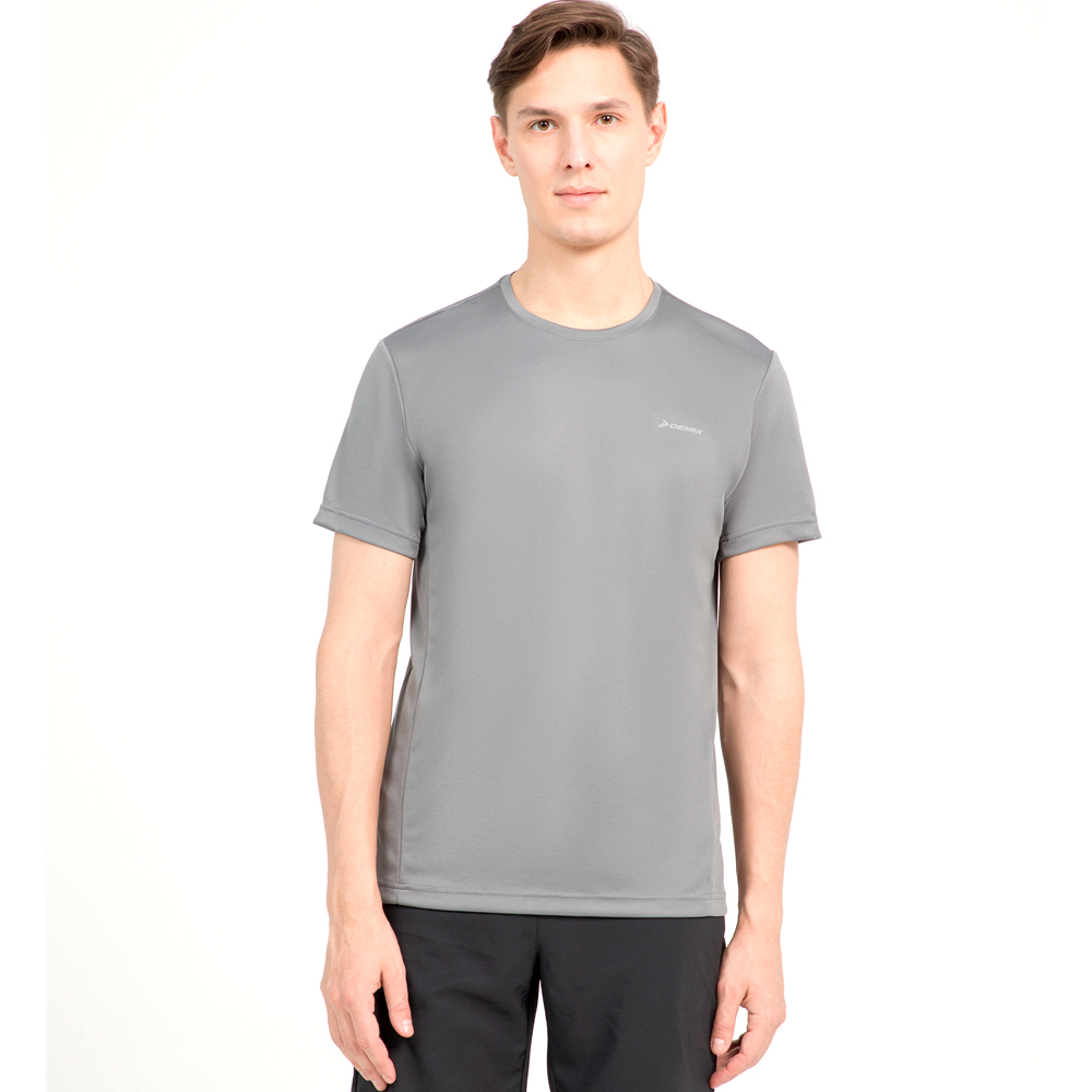 Tricou bărbătesc Demix Men running T-shirt L Gri photo 2