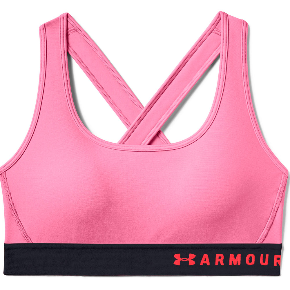 Спортивное бра Under Armour Mid Crossback Bra photo Спортивное бра Under Armour Mid Crossback Bra photo