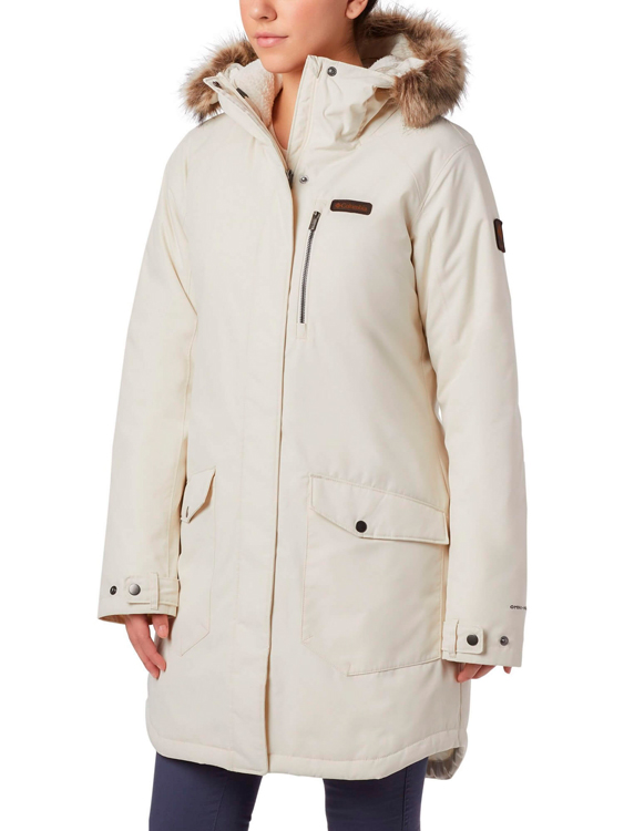 Scurta Columbia Suttle Mountain Long Insulated Jacket XS Bej Femei photo 1