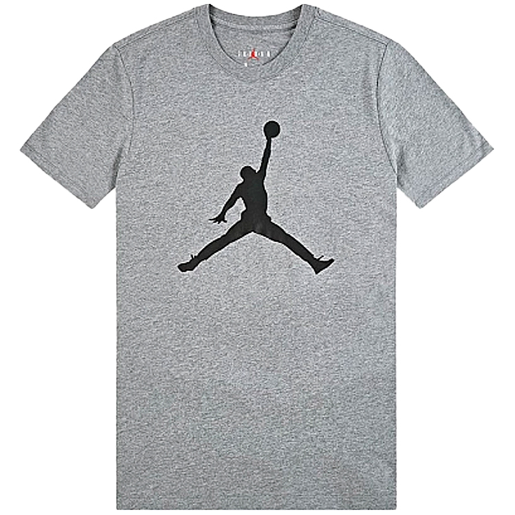 Футболка мужская Nike M J JUMPMAN SS CREW XS Серый photo 1