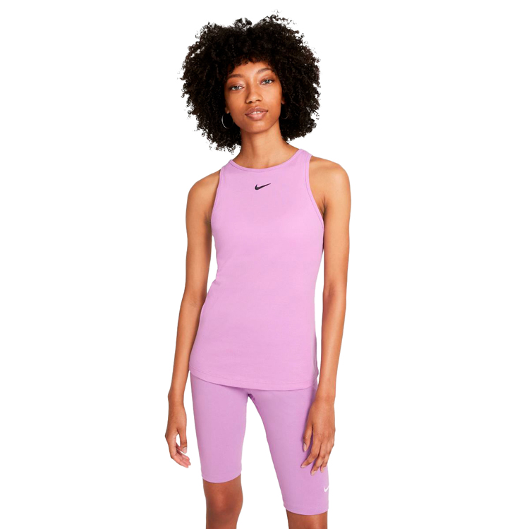 Майка Nike W NSW ESSNTL TANK RIB L Сиреневый Женский photo 1 Майка Nike W NSW ESSNTL TANK RIB L Сиреневый Женский photo 1