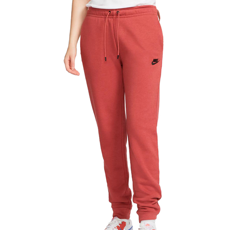 Брюки Nike W NSW ESSNTL PANT REG FLC MR M Бордовый Женский photo 2
