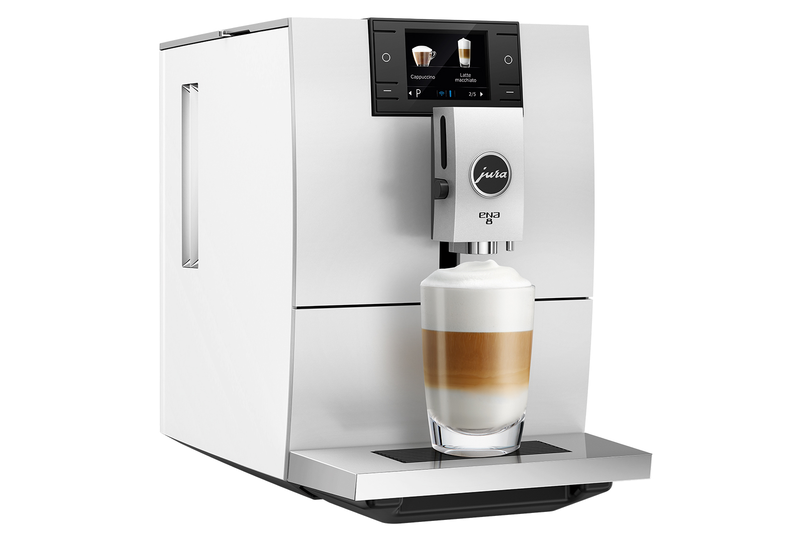 Aparat de cafea Espresso JURA ENA8 Full Nordic White, 15491 / 15 bar / Espresso photo 4