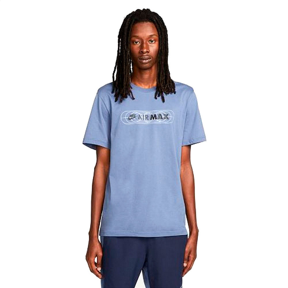 Tricou bărbătesc Nike M NSW AIR MAX SS TEE S Albastru photo 1 Tricou bărbătesc Nike M NSW AIR MAX SS TEE S Albastru photo 1