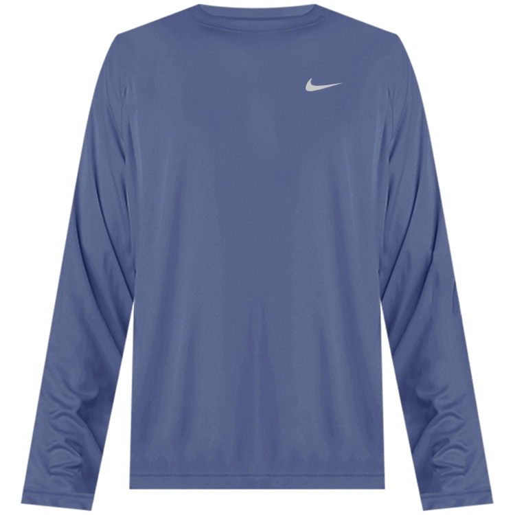 Hanorac pt bărbați Nike M NK DF UV MILER TOP LS S Albastru photo 5