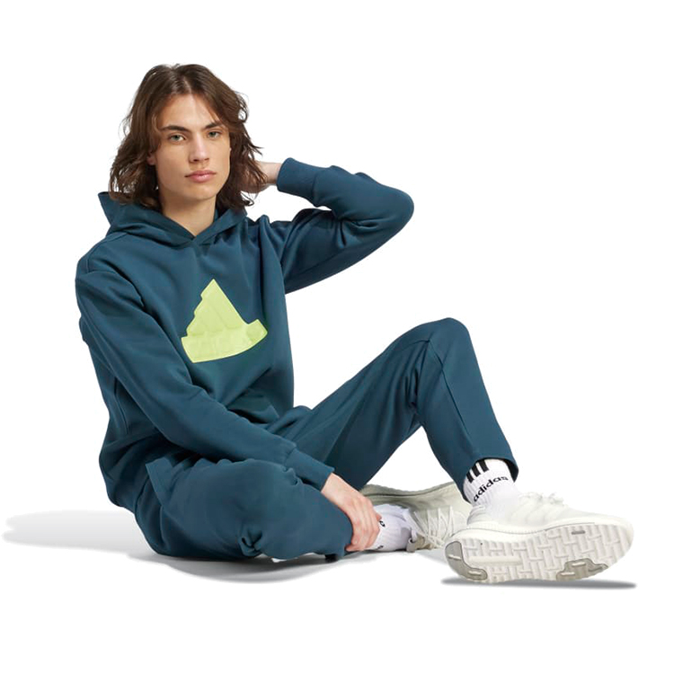 Hanorac pt bărbați Adidas M FI BOS HD XS Verde photo 3