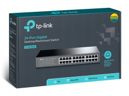 Switch TP-LINK TL-SG1024 / 24 port / 1GB / RJ45 / 1U 19-inch rack-mountable steel case thumbnav 4