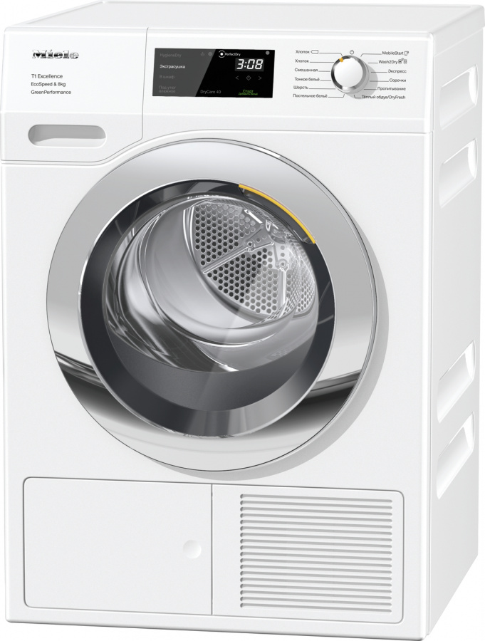 Сушильная машина Miele TEF775WP / 8 кг / A+++ / Белый photo 1 Сушильная машина Miele TEF775WP / 8 кг / A+++ / Белый photo 1