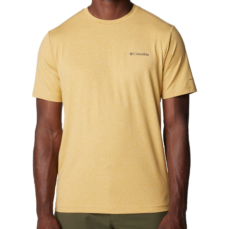Футболка мужская Columbia Tech Trail Crew Neck II S Бежевый photo 1 Футболка мужская Columbia Tech Trail Crew Neck II S Бежевый photo 1