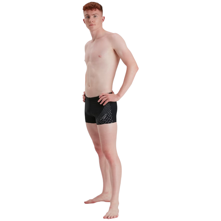 Slipi-sorti Speedo MEDLEY LOGO ASHT AM           /Negru/gri photo 3