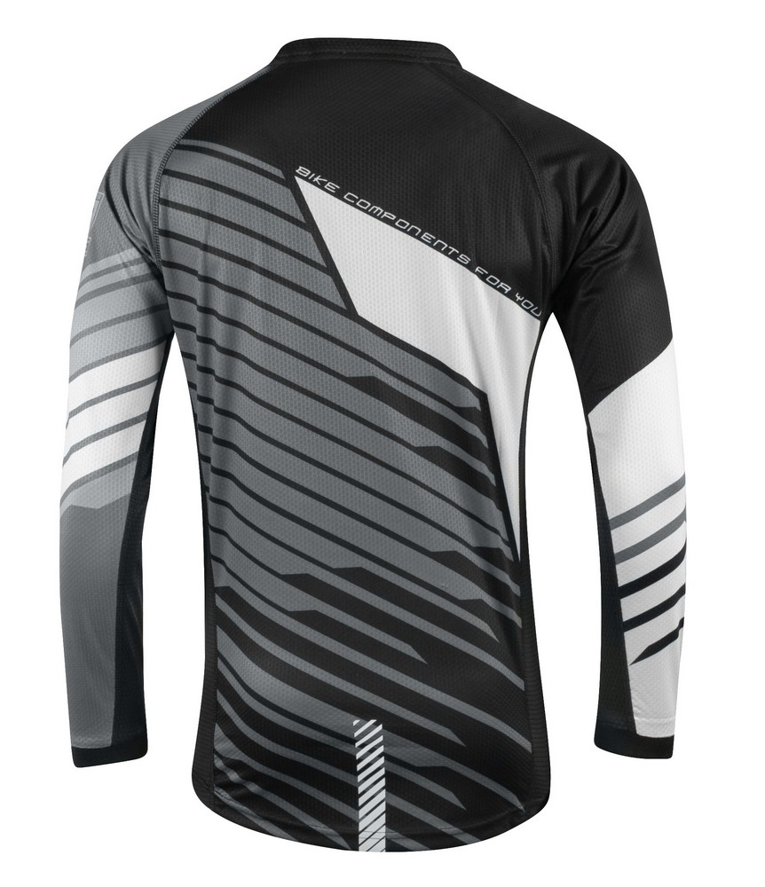 Jersey Force DOWNHILL Negru-alb-gri 9001492 photo 2