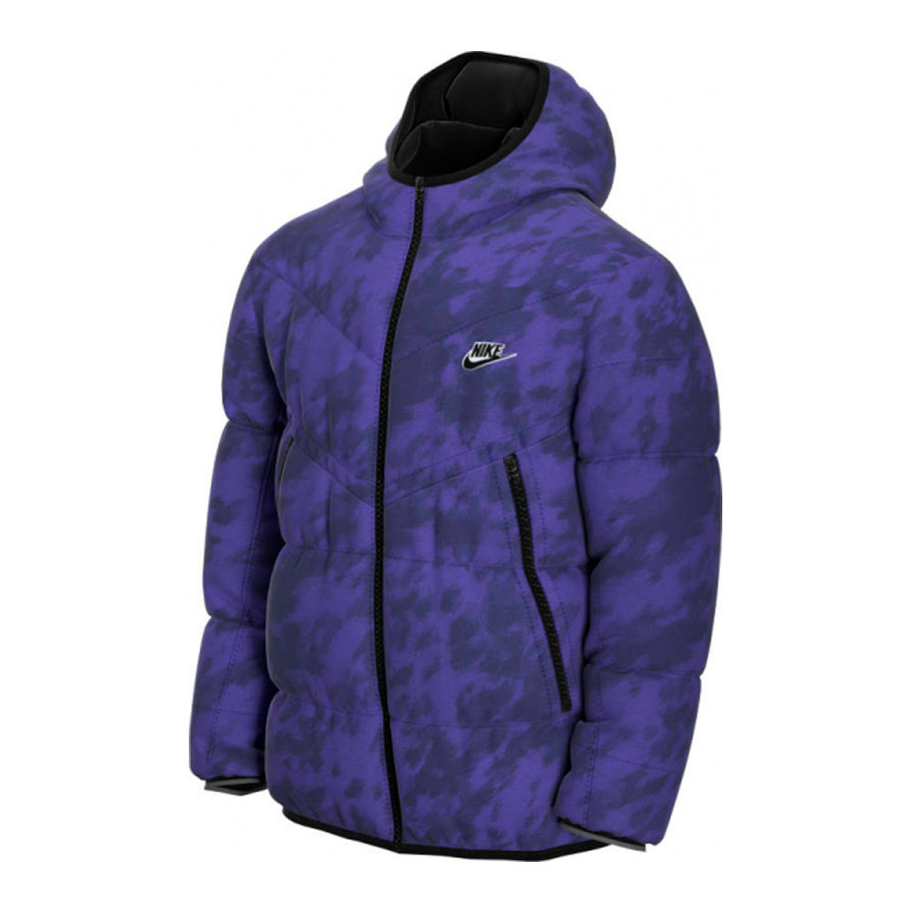 Куртка мужская Nike M NSW DWN FIL WR JKT AOP SHLD S Синий photo 1