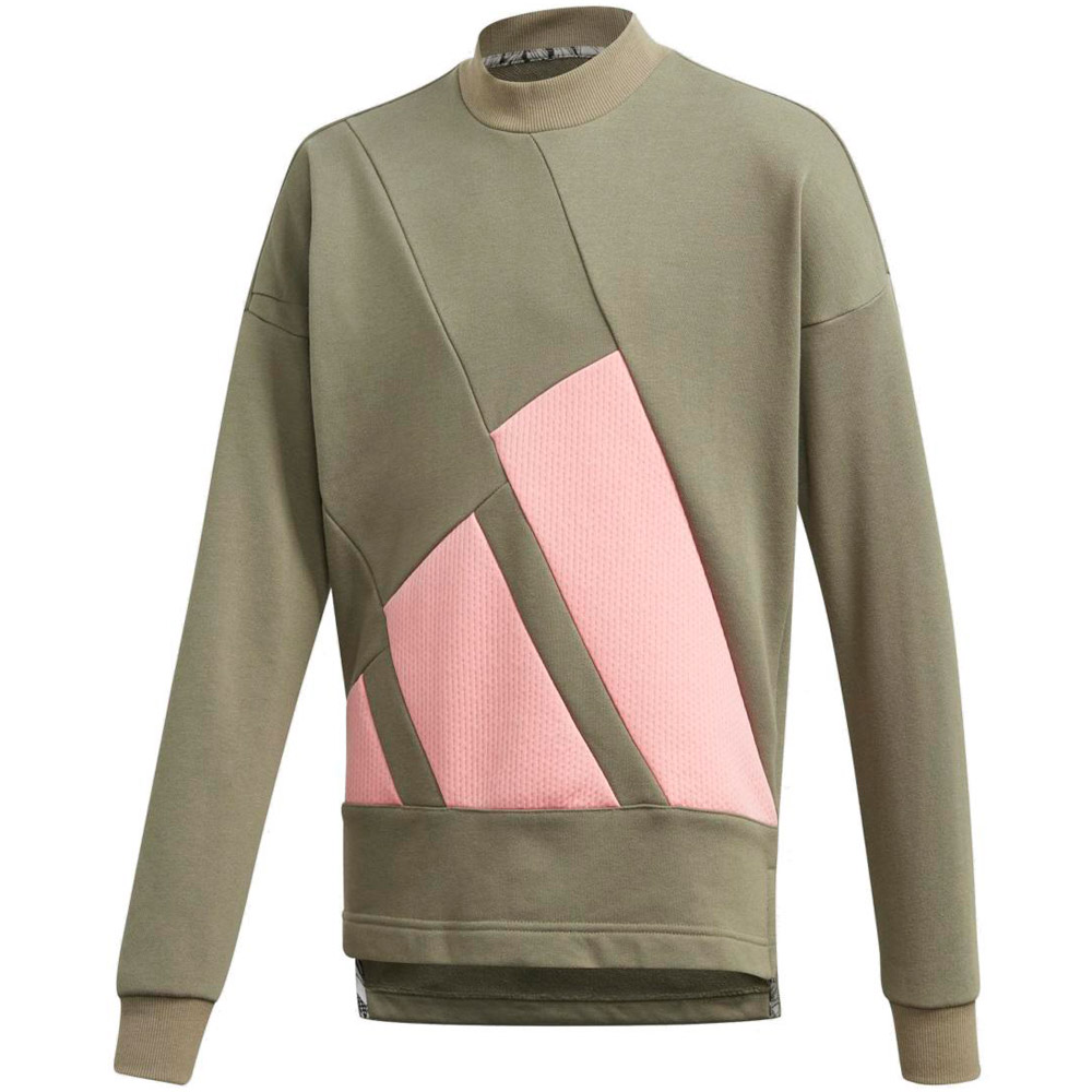 Толстовка Adidas JG A TP Crew / Женский / 128 / Зелёный photo 1