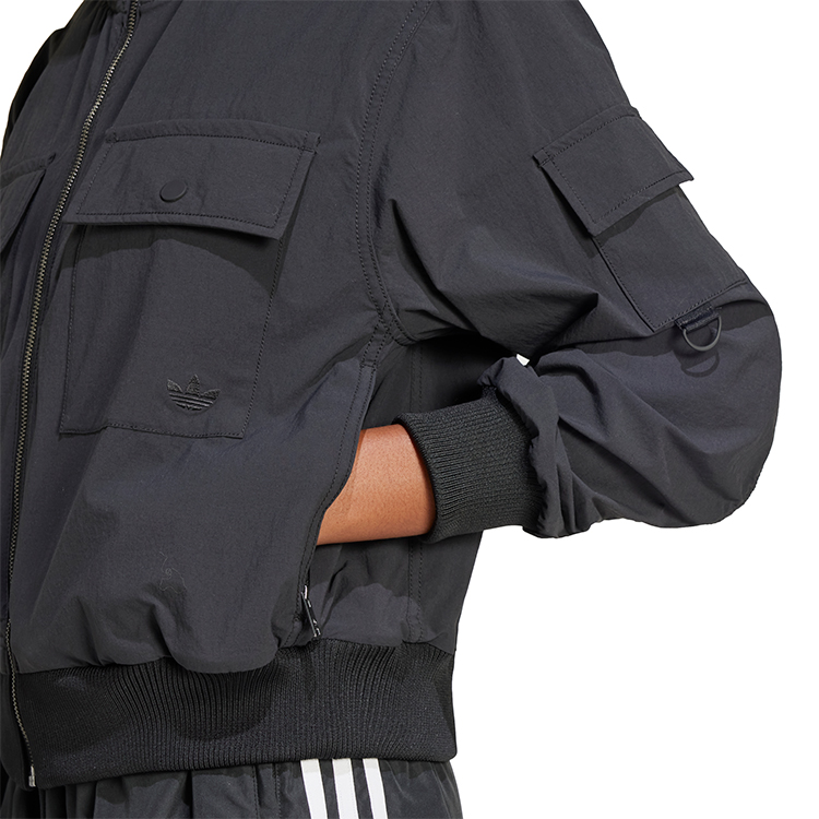 Hanorac Adidas P ESS JKT WOVEN XXS Negru Femei photo 4
