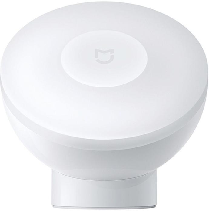 XIAOMI "Mi Motion-Activated Night Light 2", White, Smart Nightlight, 2800K, IR sensor, Brightness: Economy mode (0.7 lm), Maximum mode (25 lm), Power: 0.36 W, 3 x AA batteries, 80 x 80 x 62 mm photo 1