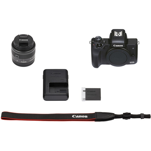 Mirrorless Camera CANON EOS M50 Mark II + 18-150 f/3.5-6.3 IS STM Black (4728C044) photo 4