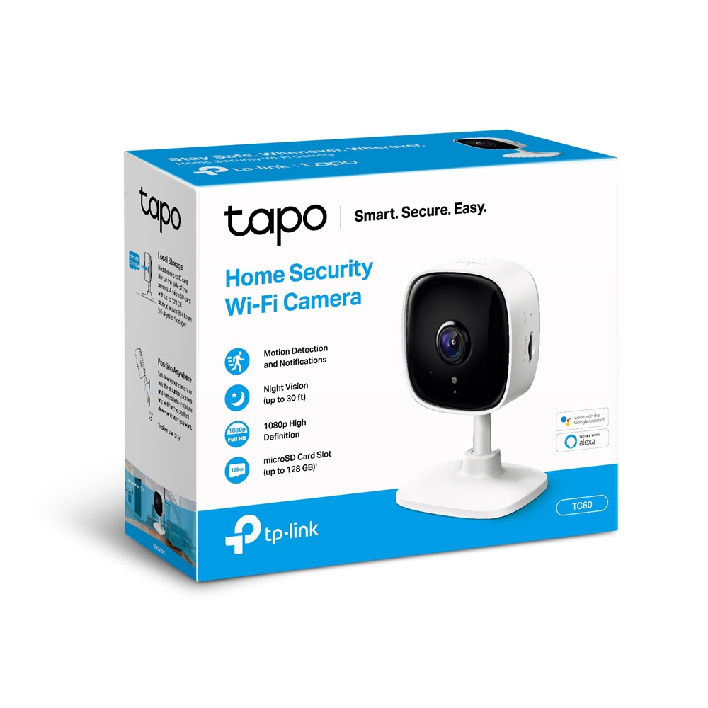 Умная камера TP-LINK Tapo TC60, White photo 2