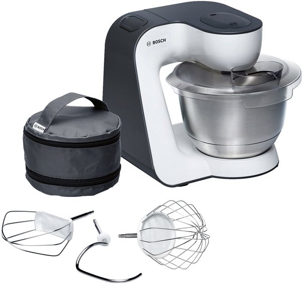 Robot de bucatarie Bosch MUM54A00, 3900 ml, 900 W, 7 trepte viteza, Negru photo 1