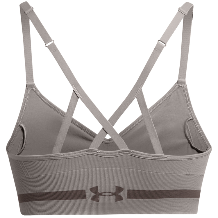 Bra sportive Under Armour UA SEAMLESS LOW LONG BRA / Femei / L / Gri photo 2