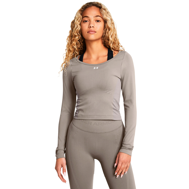 Hanorac Under Armour UA Vanish Seamless LS / Femei / L / Gri photo 5