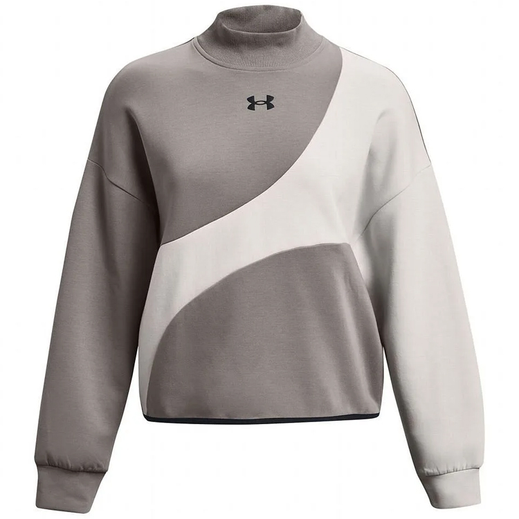 Толстовка Under Armour Unstoppable Flc Crop Crew photo Толстовка Under Armour Unstoppable Flc Crop Crew photo