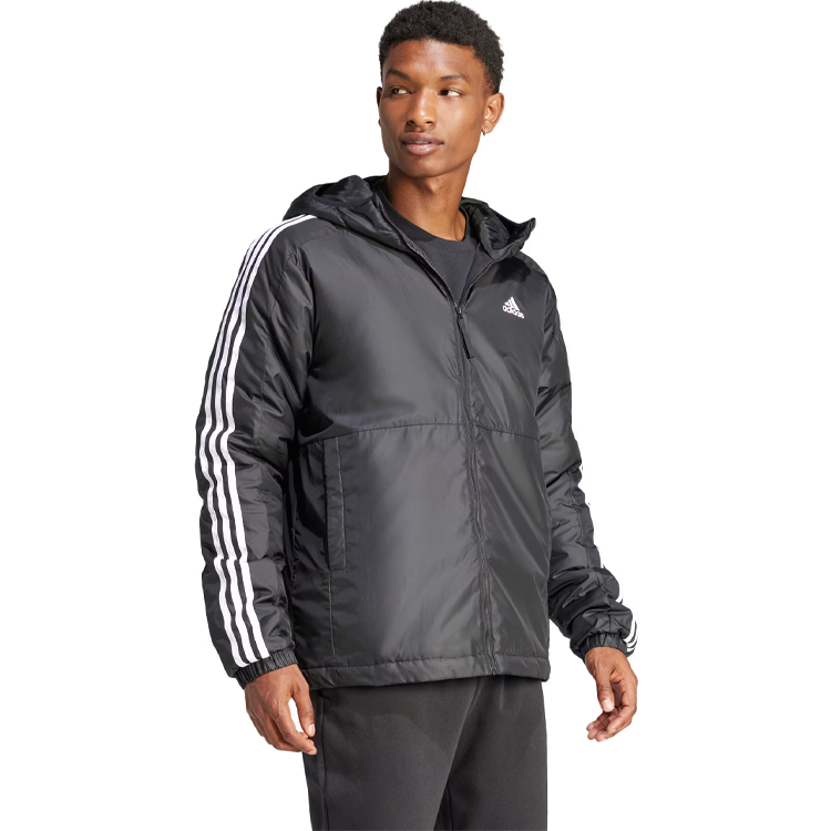 Geacă pt Barbati Adidas ESS 3S INS HO J XS Negru photo 5