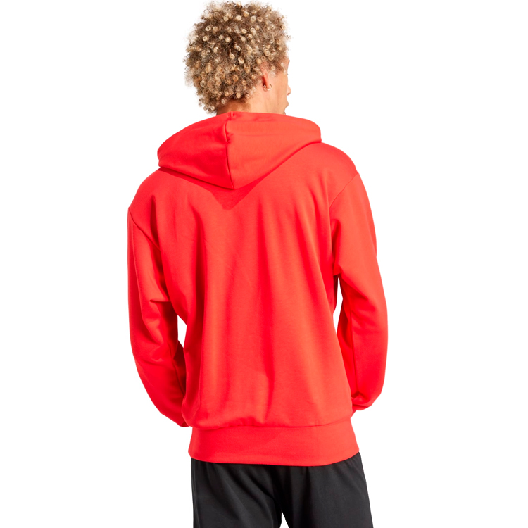 Мужская Толстовка Adidas M BL FT HD L Красный photo 3