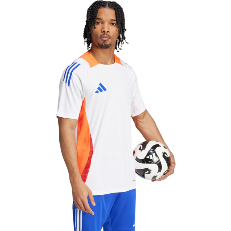 Tricou bărbătesc Adidas TIRO24 C TR JSY S Alb photo 3