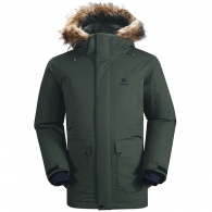 Scurta Kailas Long Thick Fur Down Jacket thumbnav 1