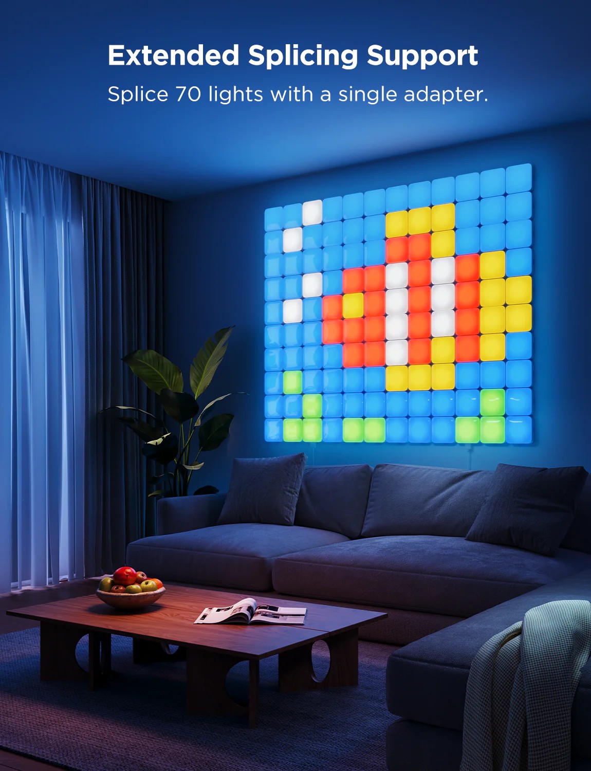Lumini patrate GOVEE Smart Mini Panel Lights 10 Pack photo 2