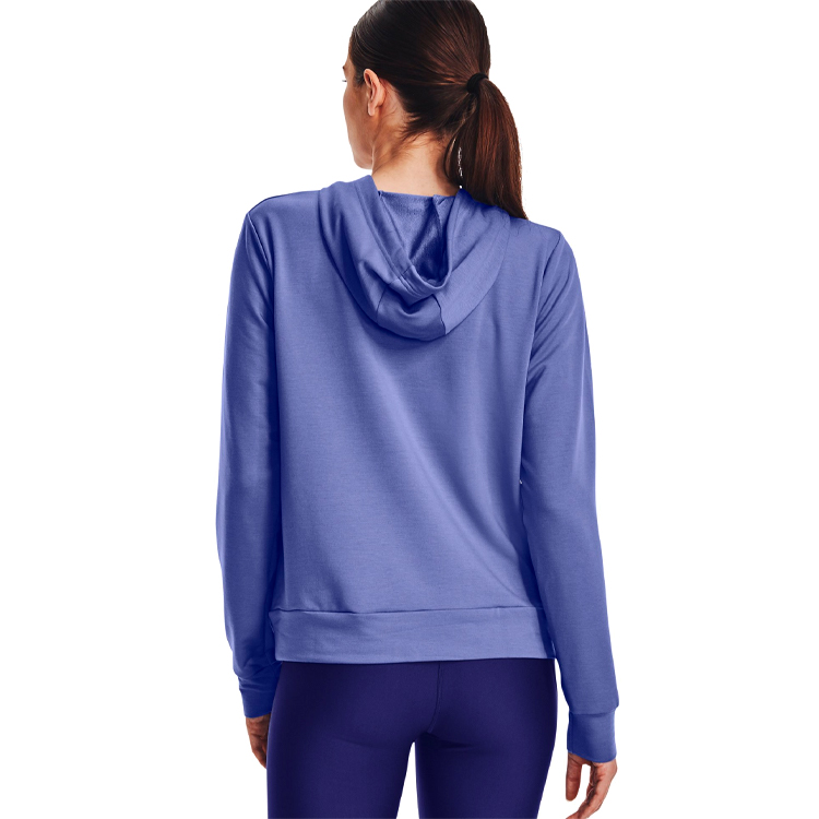Hanorac Under Armour Rival Terry Hoodie XXL Albastru Femei photo 3