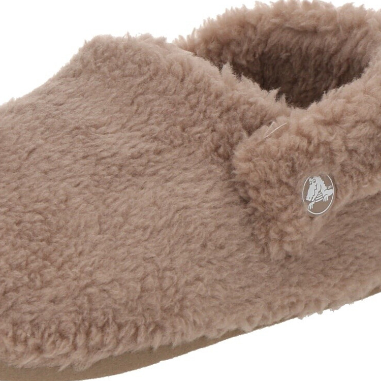 Slapi Crocs Classic Cozzzy Slipper K pt Femei / 32-33 / Bej photo 3