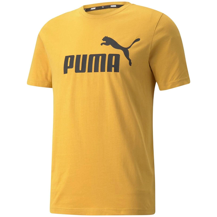 Tricou bărbătesc Puma ESS Logo Tee S Galben photo 1 Tricou bărbătesc Puma ESS Logo Tee S Galben photo 1