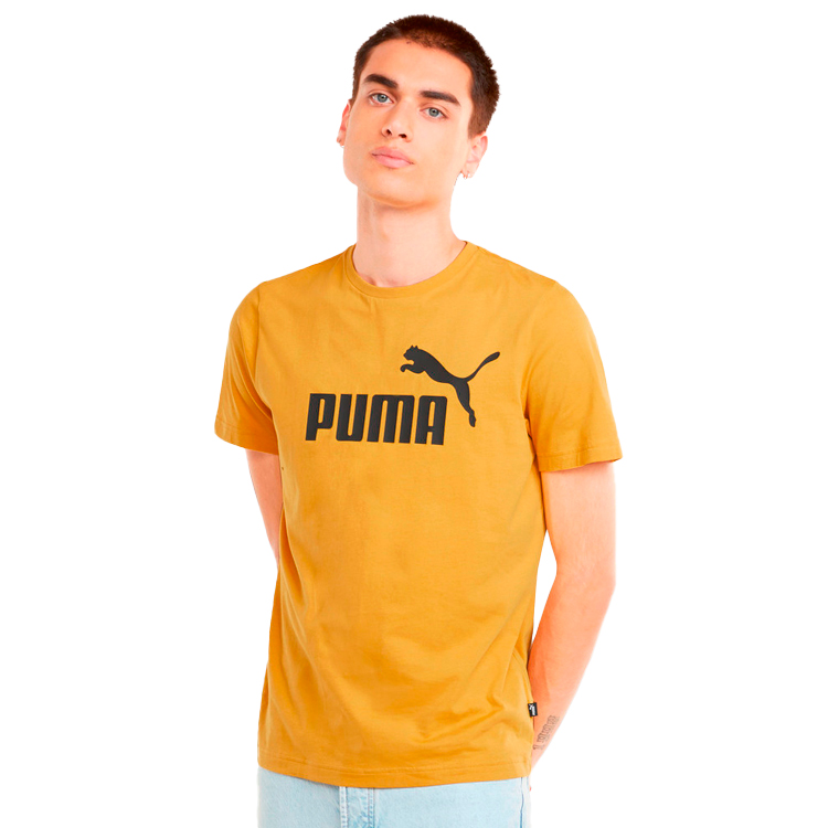 Tricou bărbătesc Puma ESS Logo Tee S Galben photo 2
