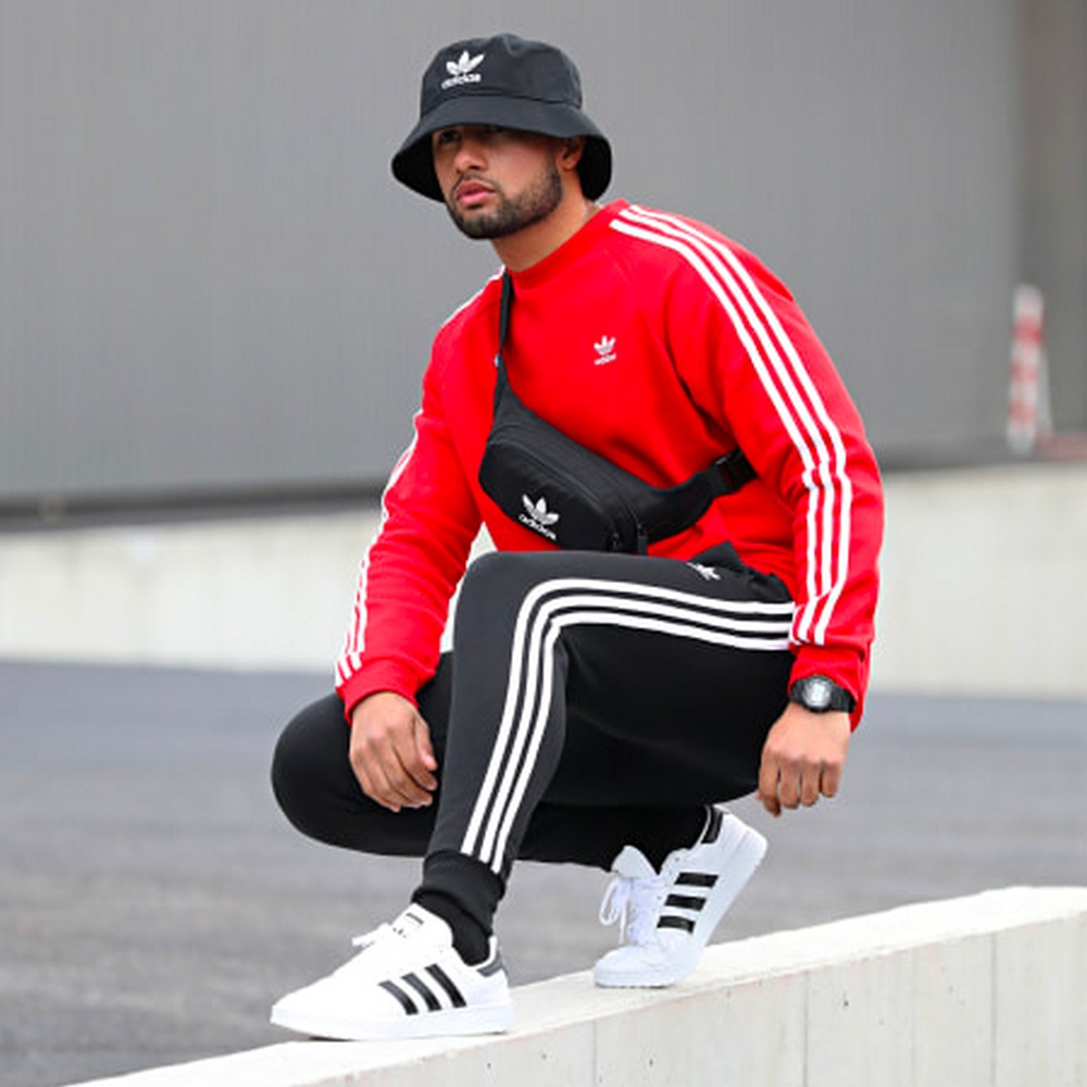 Panama Adidas BUCKET HAT AC OSFY Negru photo 5