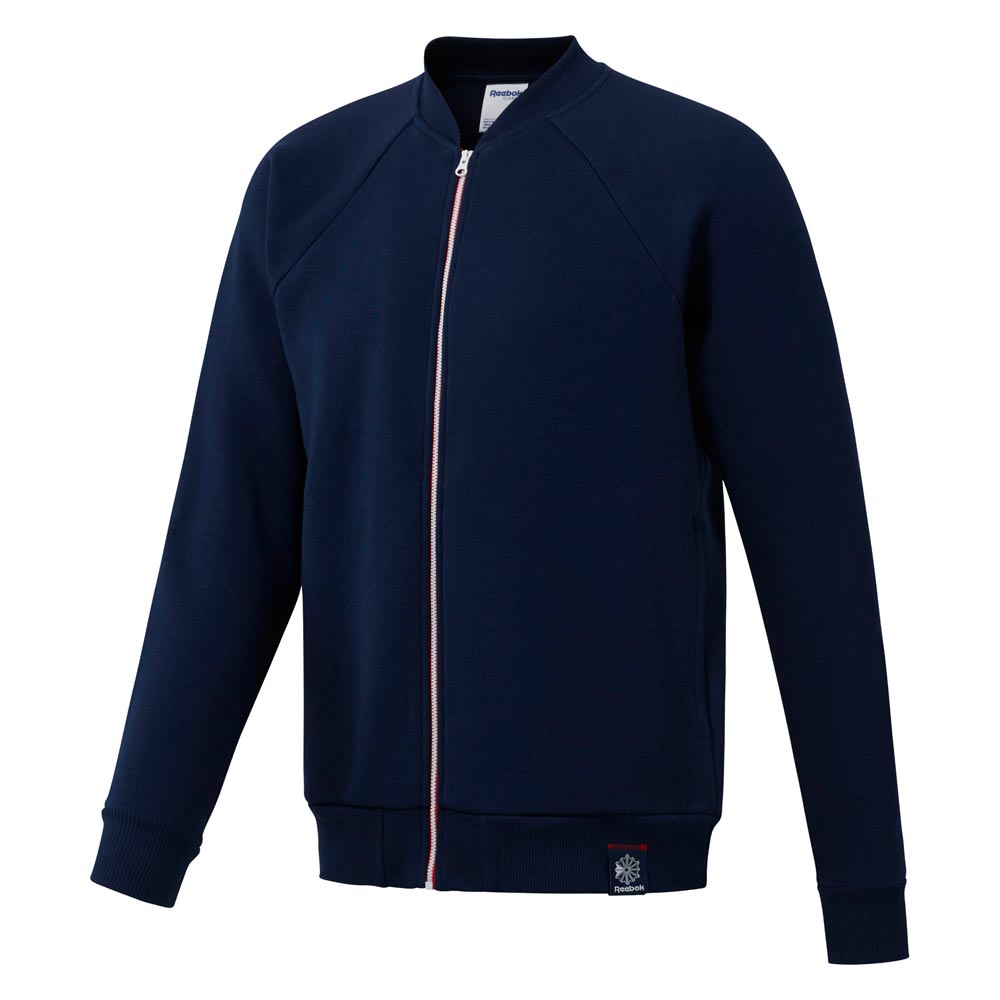 Hanorac pt bărbați Reebok AC F BOMBER S Albastru photo 2