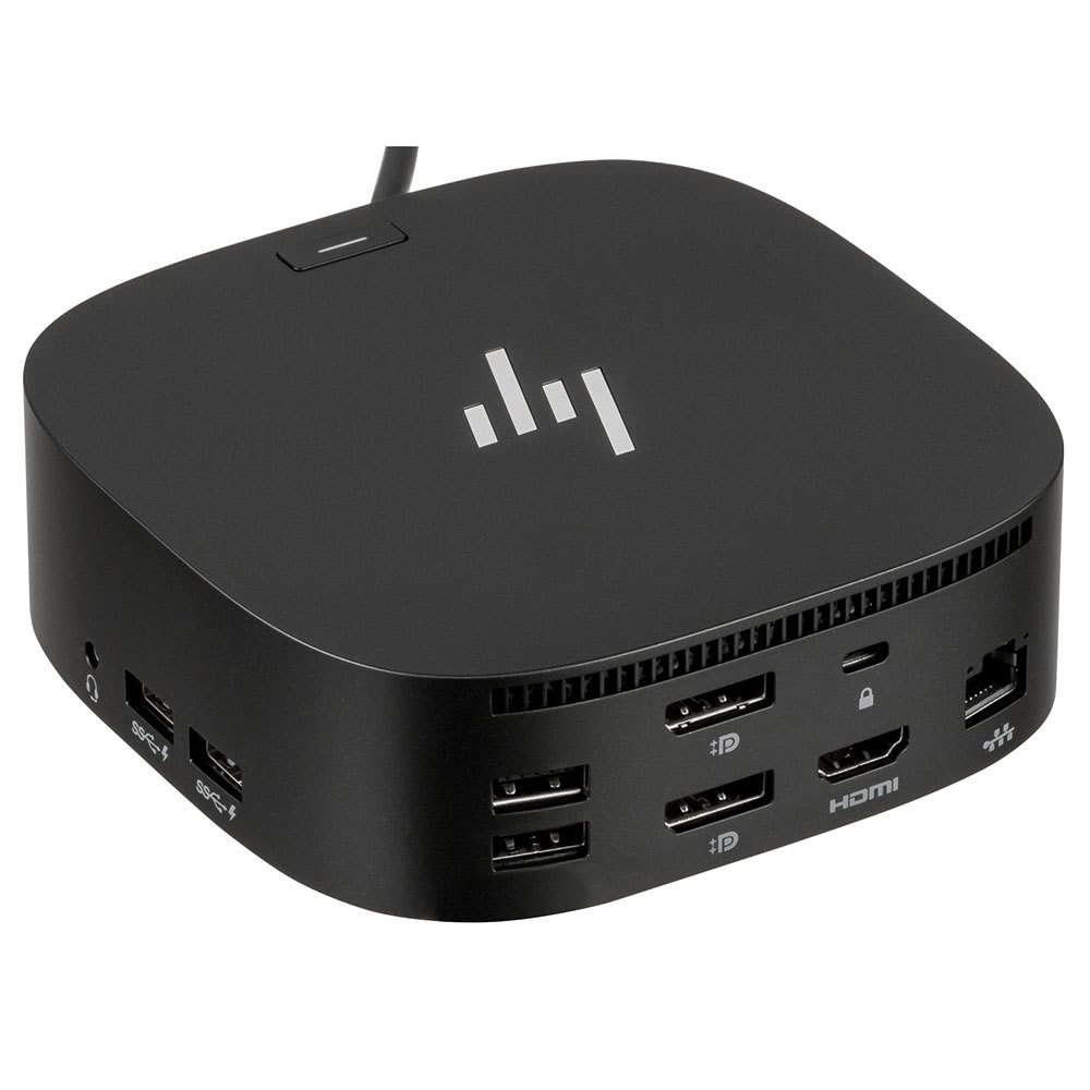 HP USB-C G5 Dock - 1 USB-C port with data and power out (15W), 2 x USB 3.0 charging ports, 1 combo audio jack, 2 x USB 3.0 charging ports, 2 x DP; 1 x RJ45 port; 1 x HDMI 2.0 port; photo 3
