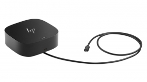 HP USB-C G5 Dock - 1 USB-C port with data and power out (15W), 2 x USB 3.0 charging ports, 1 combo audio jack, 2 x USB 3.0 charging ports, 2 x DP; 1 x RJ45 port; 1 x HDMI 2.0 port; thumbnav 2