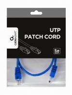 UTP Cat.5e Patch cord, 0.5m, Blue thumbnav 2